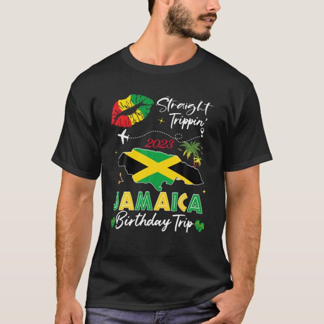 T-shirt Jamaïque 50e anniversaire Voyage filles jumelé T c (Devant)