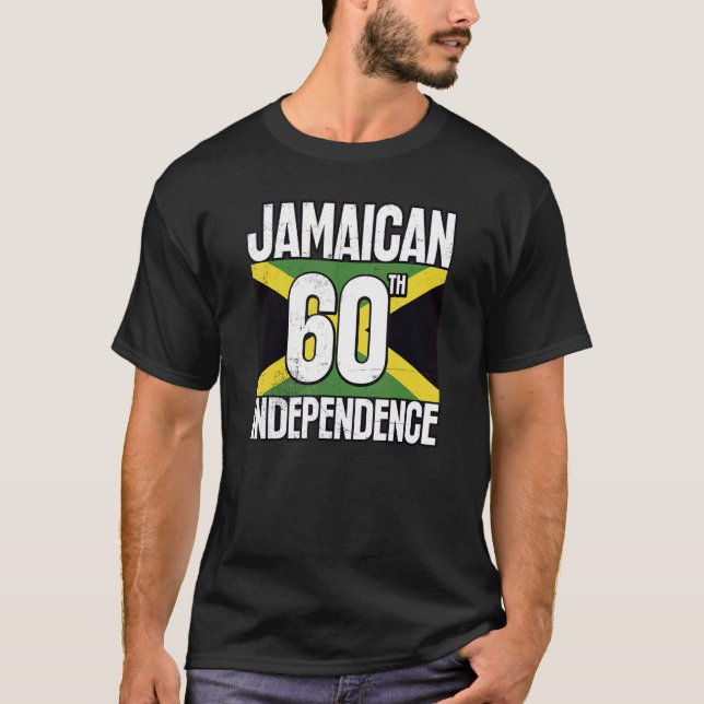 T-shirt Jamaïque 60e indépendance 1 (Devant)