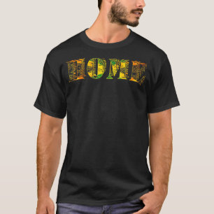 T-shirt Jamaïque Accueil Rastafarien Reggae Vintage Drapea
