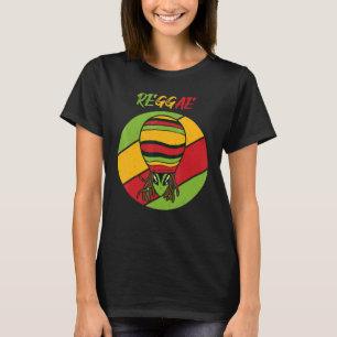 T-shirt Jamaïque Alien Reggae Souvenir Rasta Musique Rasta