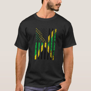 T-shirt Jamaïque American Grosses Racines Jamaïcaines Carr