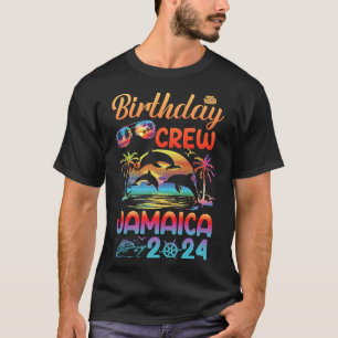T-shirt Jamaïque Birthday Trip Vacation 2024 Matching Grou