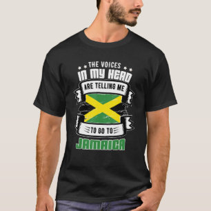 T-shirt Jamaïque dans ma tête