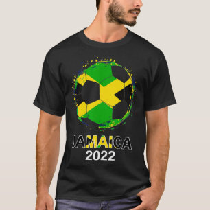 T-shirt Jamaïque Drapeau 2022 Supporter Jamaïcain Soccer