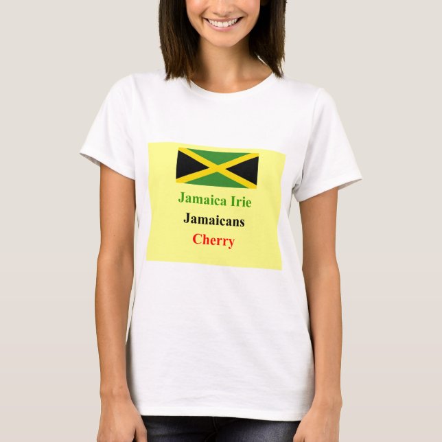 T-shirt Jamaïque irie (Devant)