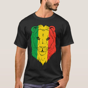 T-shirt Jamaïque Lion Jamaat Drapeau Caraïbes Holiday Regg