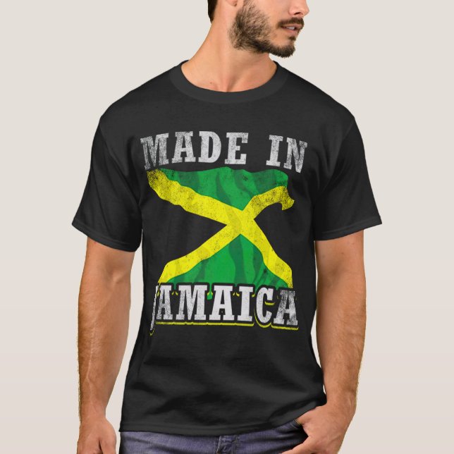 T-shirt Jamaïque Made in Jamaica (Devant)