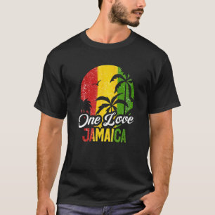 T-shirt Jamaïque Musique d'été Voyageant Fierté Jamaïcaine