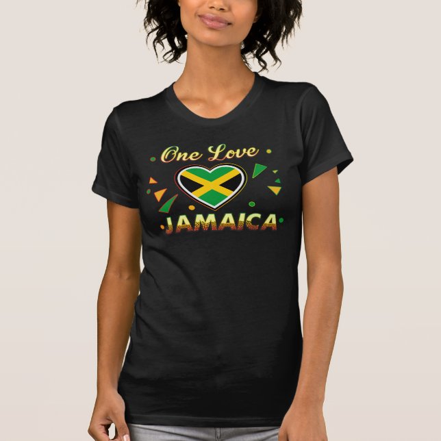 T-shirt Jamaïque One Love Group Vacances Cruise Matching T (Devant)