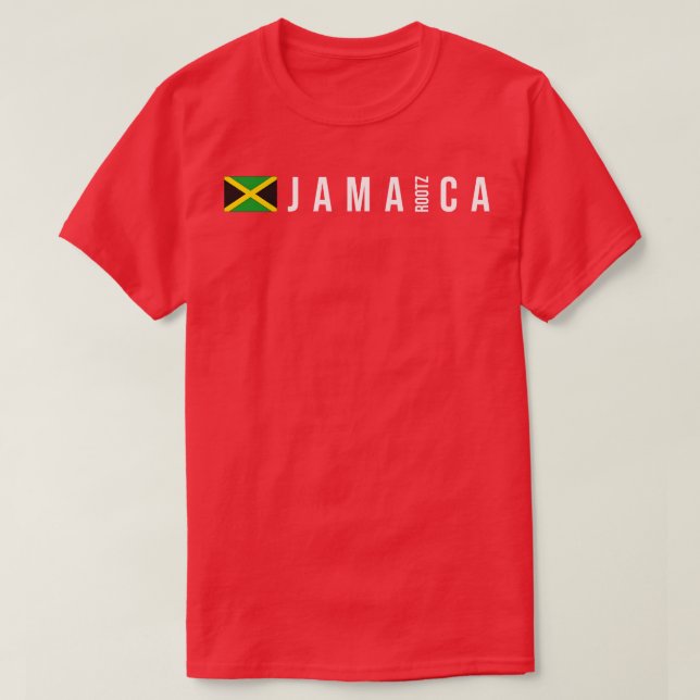 T-shirt Jamaïque Rootz 1 (Design devant)