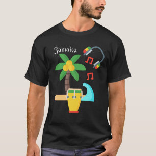 T-shirt Jamaïque sons, Caraïbes îles, voyage en Jamaïq