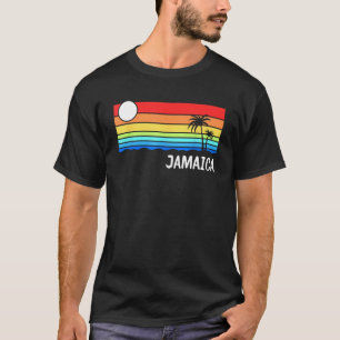 T-shirt Jamaïque Sunset Design Jamaïcain Island Vacances J