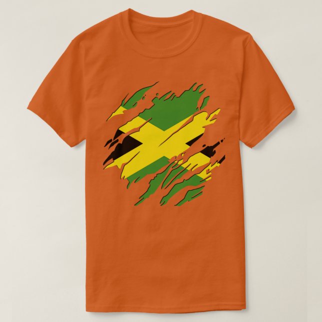 T-shirt Jamaïque toujours (Design devant)