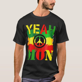 T-shirt Jamaïque Vacances Reggae Couleurs Ouais Mon T-Shir