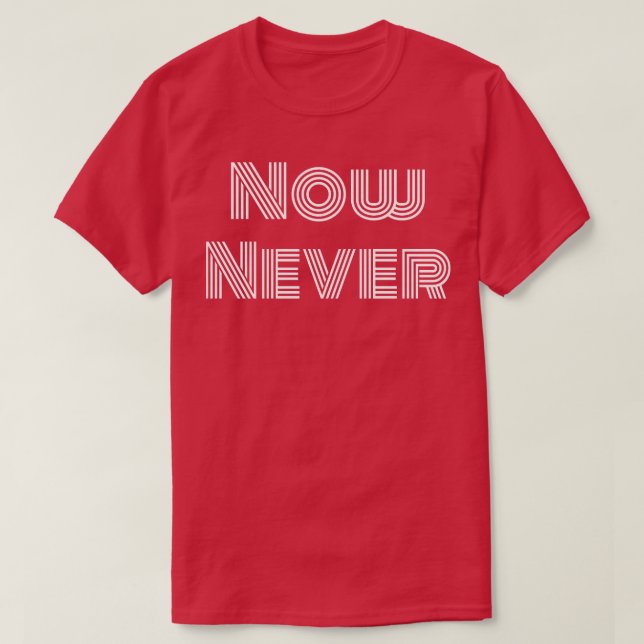 T-shirt Jamais (Design devant)