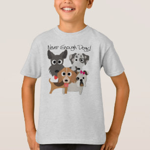 T-shirt Jamais Assez De Chiens