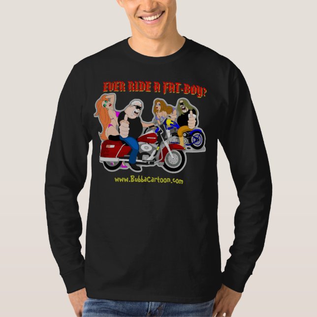 T-SHIRT JAMAIS CONDUIRE UN FAT-BOY ? (Devant)