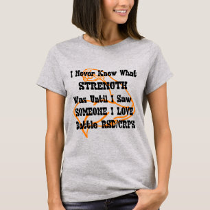 T-shirt Jamais Connu La Force/Le Muscle/Quelqu'Un Que J'Ai