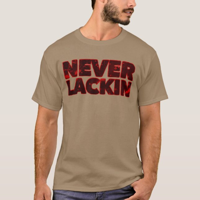 T-shirt Jamais en manque rétro (Devant)