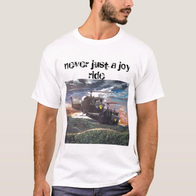 T-shirt Jamais juste un tour de joie. (Devant)