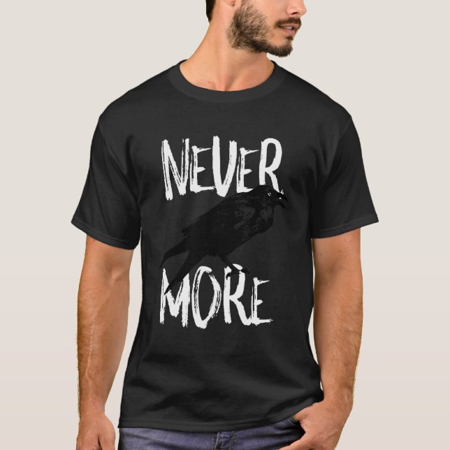 T-shirt Jamais plus Raven Pot Livre (Devant)