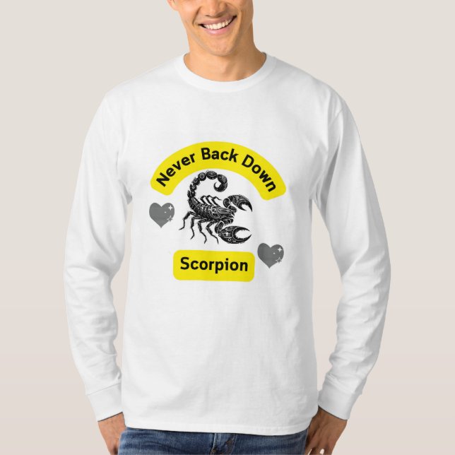 T-shirt Jamais Retour - Scorpion Spirit (T-Shirt Unisex) (Devant)