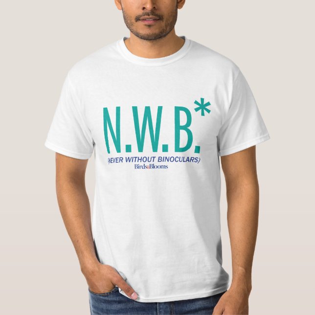 T-shirt Jamais sans jumelles (Devant)