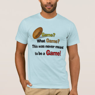 T-shirt Jamais un rugby de jeu