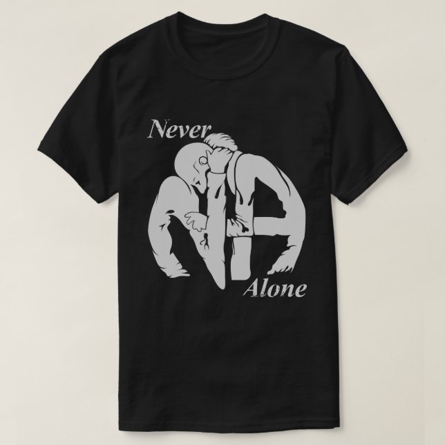 T-shirt Jamais un seul narcotique anonyme (Design devant)
