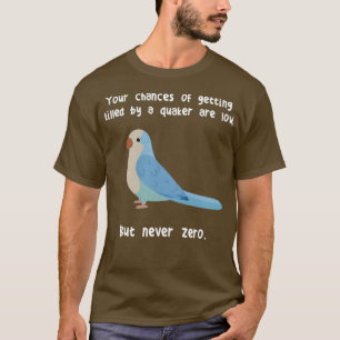 T-shirt Jamais Zero Quaker Parrot
