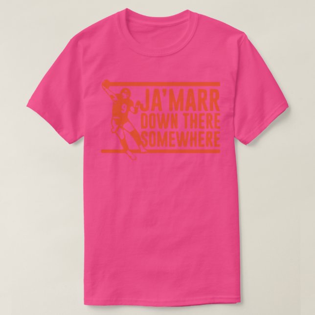 T-SHIRT JAMARR DESCENDU LÀ-BAS. (Design devant)