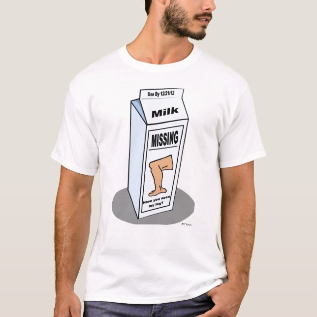T-shirt Jambe absente (Devant)