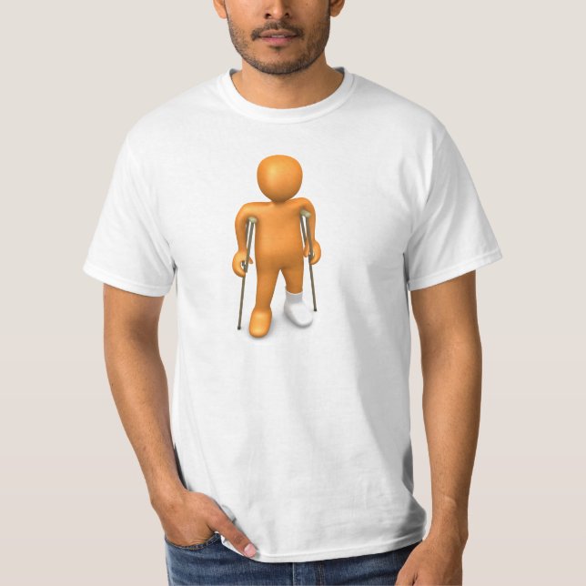 T-shirt Jambe cassée (Devant)