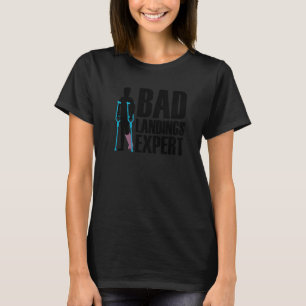 T-shirt Jambe Cassée Cool Pour Hommes Femmes Cheville Pied