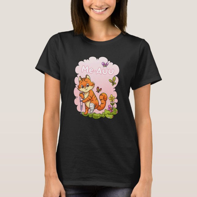 T-shirt Jambe cassée pour les enfants Prompt rétablissemen (Devant)