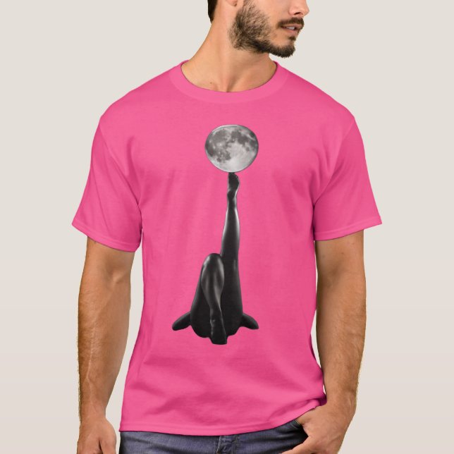 T-shirt Jambe Sur La Lune (Devant)