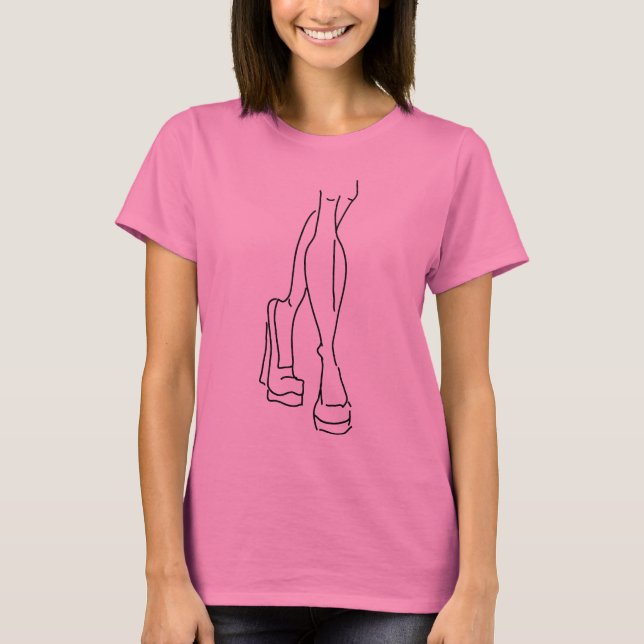 T-shirt jambes (Devant)