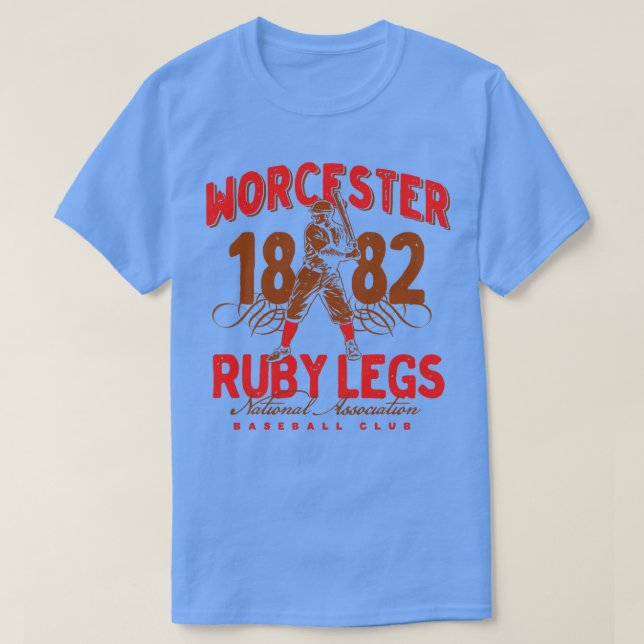 T-shirt Jambes de rubis Worcester (Design devant)