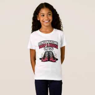 T-Shirt Jambes de Sorcière – Faites Tomber une Maison Cita