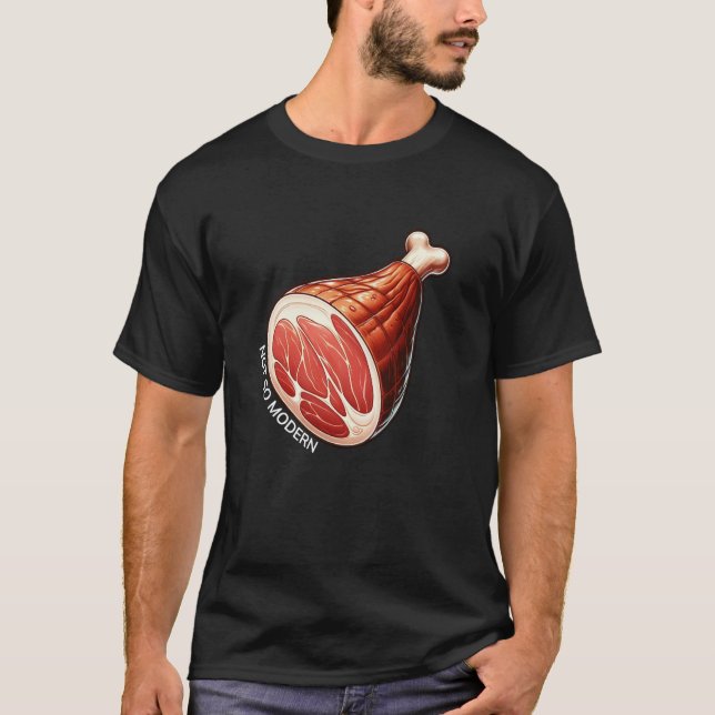 T-shirt Jambon pas si moderne MV NSM (Devant)