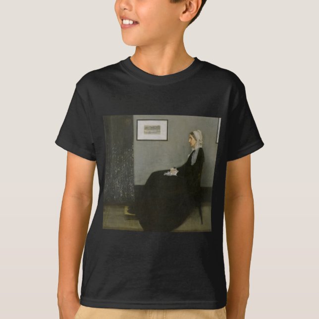 T-shirt James Abbott Whistler - La mère de Whistler (Devant)