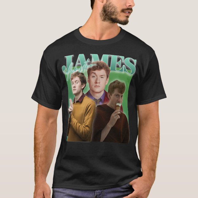 T-shirt James Acaster (Devant)