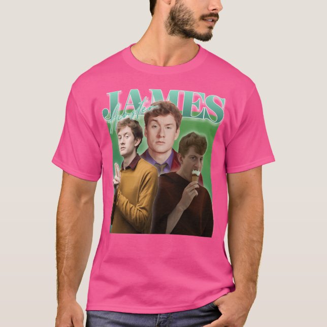 T-shirt James Acaster (Devant)