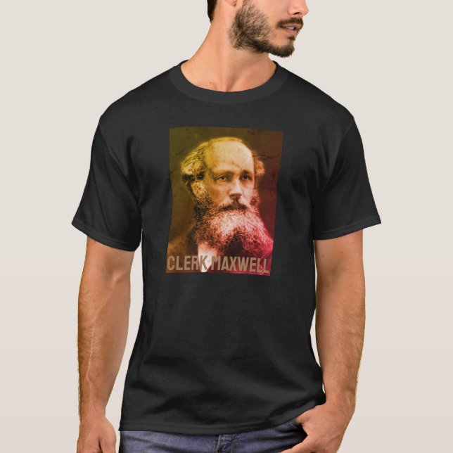 T-shirt James Clerk Maxwell (Devant)