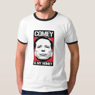 T-shirt James Comey - Comey est mon intime - -
