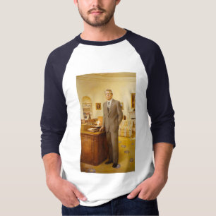 T-shirt James Earl Carter peint le portrait du président a