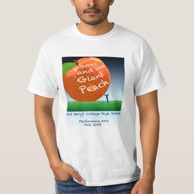 T-shirt James et l'automne géant 2018 STMCHS de pêche (Devant)