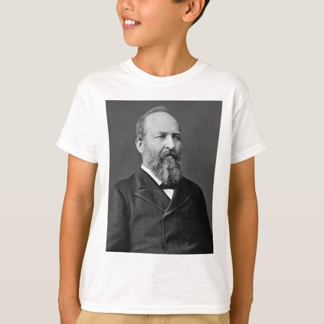 T-shirt James Garfield 20e Président (Devant)