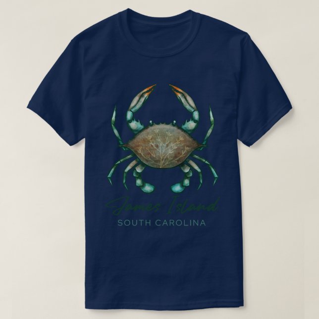 T-shirt James Island South olina SC (Design devant)