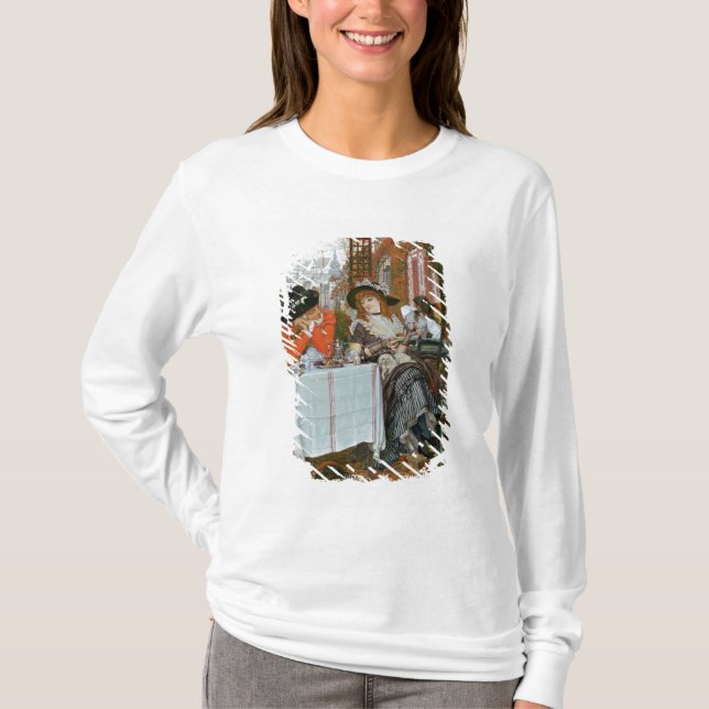 T-shirt James Jacques Joseph Tissot | un déjeuner (Devant)